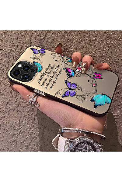 Hontinga حافظة هاتف آيفون 15 برو ماكس متوافقة مع الحواف السيليكونية الصلبة وا...