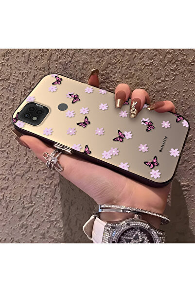 Hontinga حافظة هاتف Poco C31 متوافقة مع حافة السيليكون الصلبة ومضادة للسقوط ع...