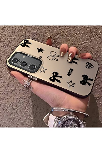 Hontinga حافظة هاتف سامسونج جالاكسي S24 متوافقة مع حافة السيليكون الصلبة والم...