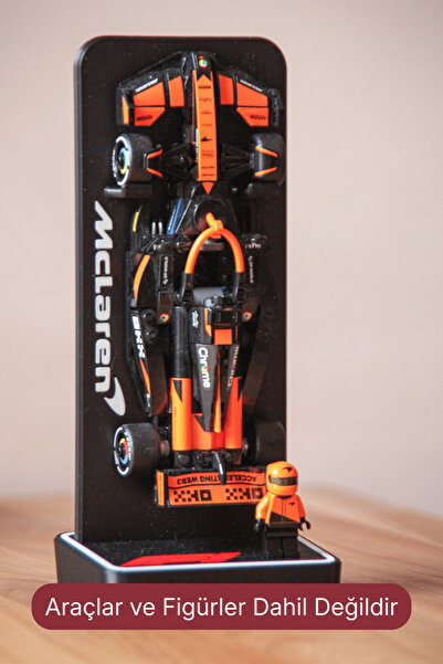 RUVORI Lego F1 Speed Champions Takımlı Sergileme Standı - McLaren F1 Team