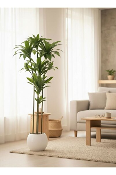 Casco Luxury artificial Dracaena plant, 150 cm tall, with a round pot.