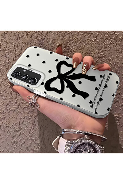 Hontinga حافظة هاتف سامسونج جالاكسي A24 متوافقة مع الحواف السيليكونية الصلبة ...