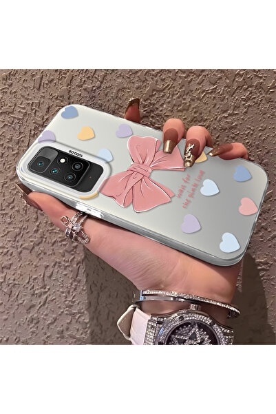 Hontinga حافظة هاتف Redmi 10 2022 متوافقة مع الحواف السيليكونية الصلبة والمضا...