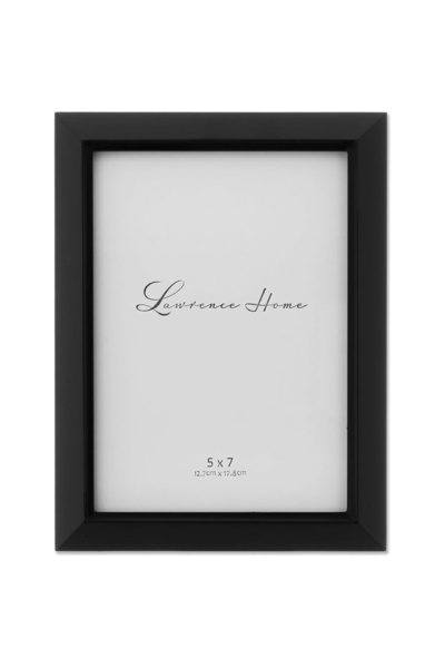 ASTERA Black Wooden 13X18 cm Photo Frame - Desktop and Wall Frame