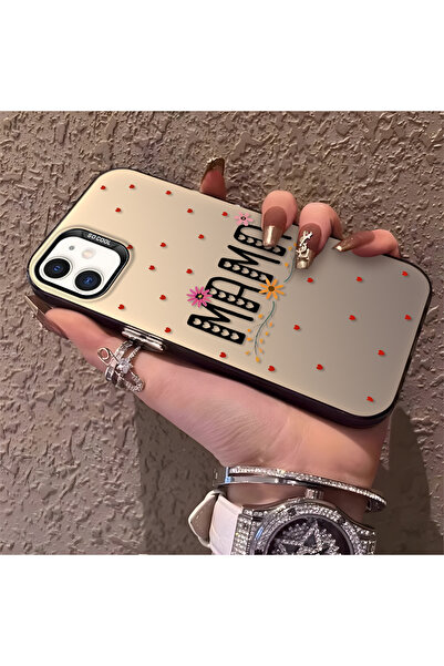 Hontinga حافظة هاتف آيفون 12 برو متوافقة مع الحواف السيليكونية الصلبة والمضاد...