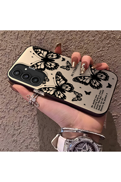 Hontinga حافظة هاتف سامسونج جالاكسي S23 Fe متوافقة مع الحواف السيليكونية الصل...