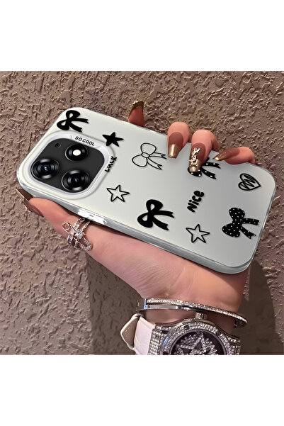 Hontinga حافظة هاتف تكنو سبارك 10 برو 4G متوافقة مع السيليكون ذات الحواف الصل...