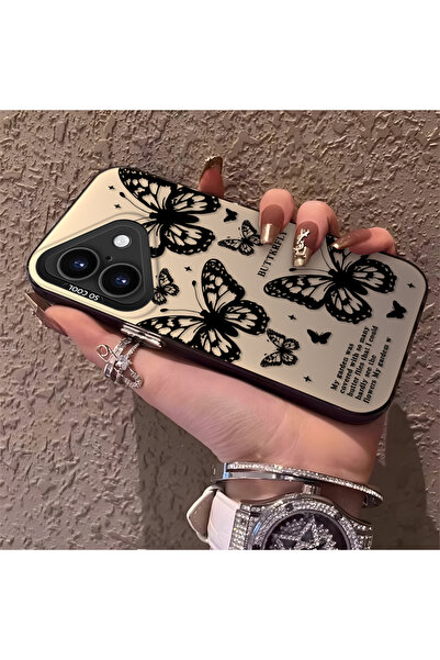 Hontinga حافظة هاتف من السيليكون متوافقة مع iPhone 16، ذات حافة صلبة ومضادة ل...