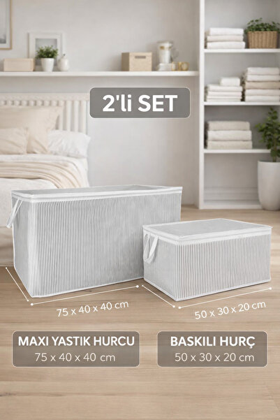 PONÇİK BEBEK Maxi Jastuk kutija za skladištenje velike veličine & Štampano ku...