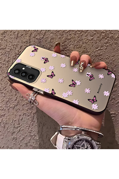 Hontinga حافظة هاتف سامسونج جالاكسي M13 متوافقة مع حافة السيليكون الصلبة والم...