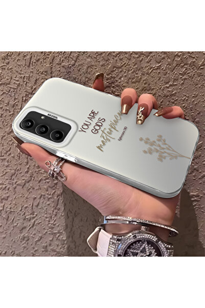 Hontinga حافظة هاتف سامسونج جالاكسي A25 متوافقة مع حافة السيليكون الصلبة والم...