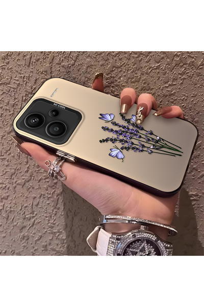 Hontinga Redmi Note 13 Pro Plus 5G Uyumlu Silikon Kenar Sert Arka Anti Düşme ...