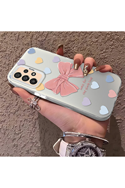 Hontinga حافظة هاتف سامسونج جالاكسي A33 5G متوافقة مع الحواف السيليكونية الصل...