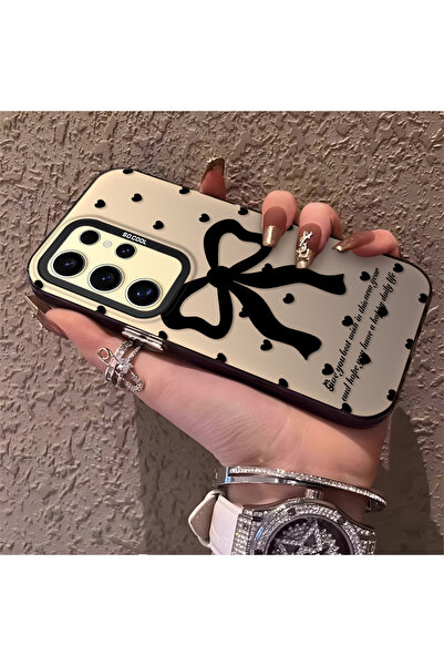 Hontinga حافظة هاتف سامسونج جالاكسي S24 الترا متوافقة مع حافة السيليكون الصلب...