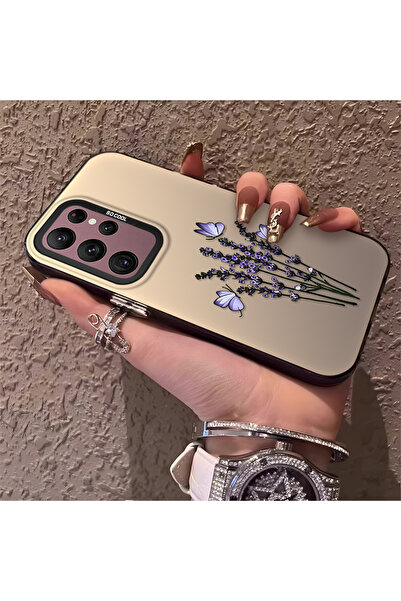 Hontinga حافظة هاتف سامسونج جالاكسي S22 الترا متوافقة مع حافة السيليكون الصلب...