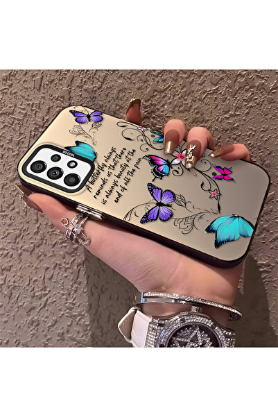 Hontinga حافظة هاتف سامسونج جالاكسي A73 متوافقة مع الحافة السيليكونية الصلبة ...