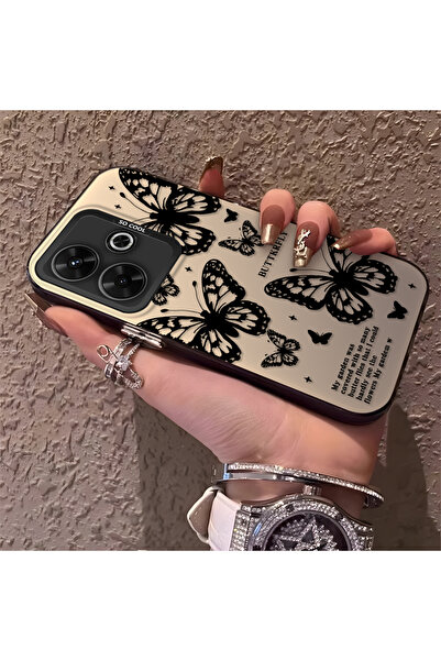 Hontinga حافظة هاتف Poco M6 4G متوافقة مع السيليكون ذات حافة صلبة ومضادة للسق...