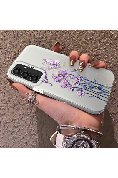 Hontinga حافظة هاتف سامسونج جالاكسي S23 Fe متوافقة مع حافة السيليكون الصلبة و...