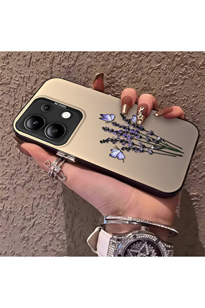 Hontinga حافظة هاتف Redmi Note 13 4G متوافقة مع الحواف السيليكونية الصلبة وال...