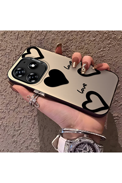 Hontinga حافظة هاتف تكنو سبارك 10 برو 4G متوافقة مع السيليكون ذات الحواف الصل...