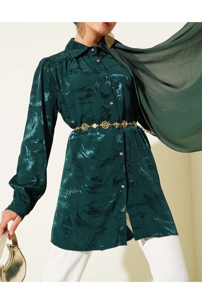 Burcia Jakar Brush Patterned Shirt