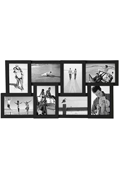 ASTERA Black 8-Piece 10X15 cm Collage Frame