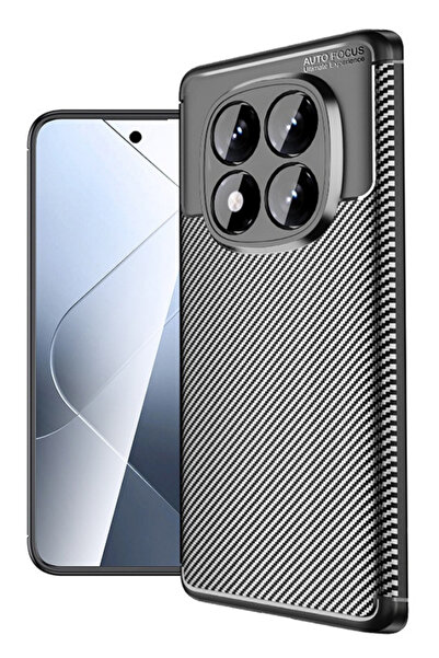 Rivor غطاء حماية للكاميرا من السيليكون الملون بنمط الكربون مع خاصية امتصاص ال...