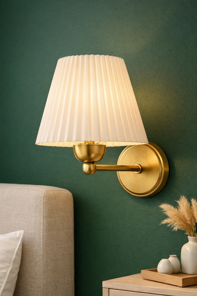 Bubihome Kablosuz Pilli Aplik – Pileli Başlıklı Modern İskandinav Duvar Lamba...