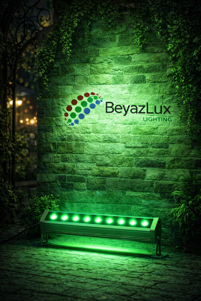 Wallwasher Led Işık Duvar, Minare, Bina Ve Ağaç Boyama 3Watt-12cm