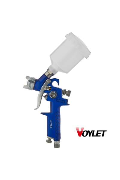 hallettim Voylet H2000 Üstten Depolu Profesyonel Gölge ve Rötuş Boya Tabancası (0.8 mm)