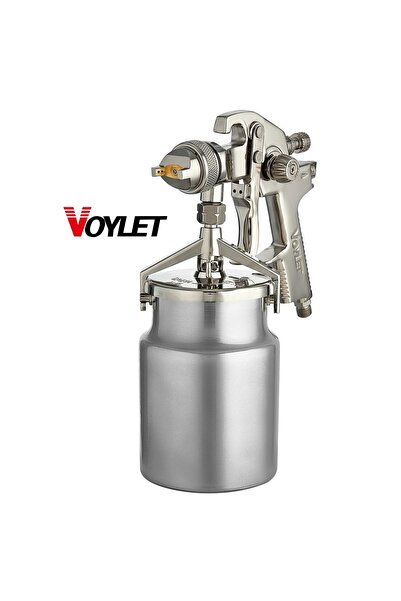 hallettim Voylet AB17S Alttan Depolu Profesyonel Boya Tabancası (1.3 mm)