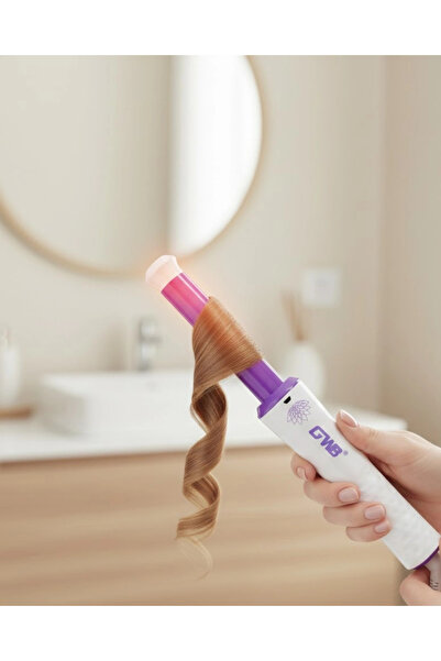 shopwave Adjustable Heat Control Curling Iron - Fast Heating and Ion Technology