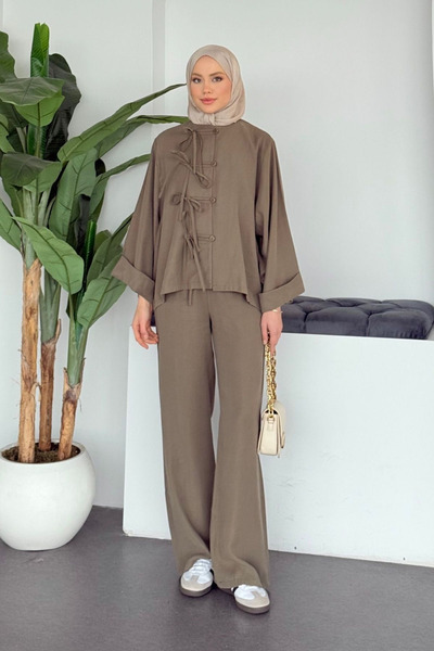 Hazamoda Hakim Yaka Set dublu Mint