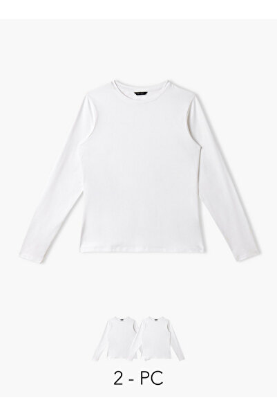 FAV Women Crew Neck Long Sleeve T-shirt