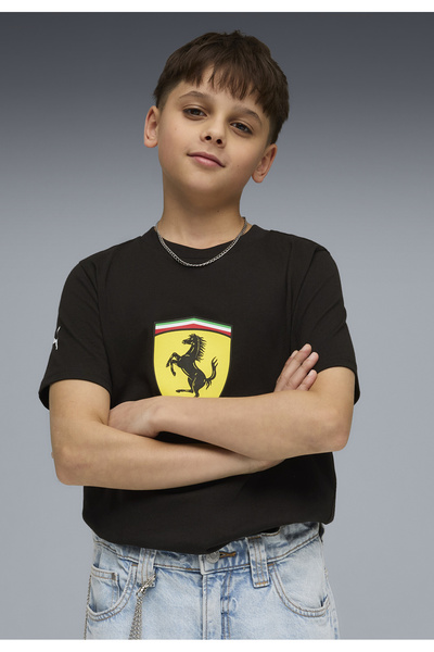 Puma Scuderia Ferrari Coloured Shield T-Shirt