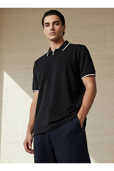 Kappa Men Pique Detail Polo T-shirt