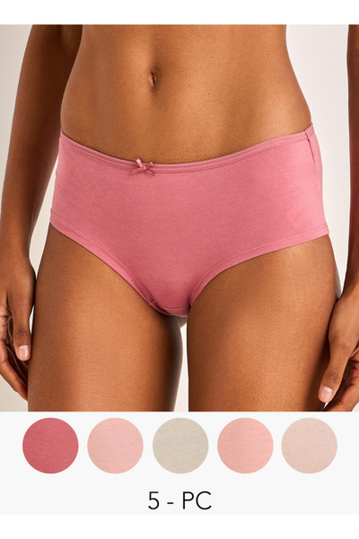 FAV Set of 5 - Briefs with Bow Detail