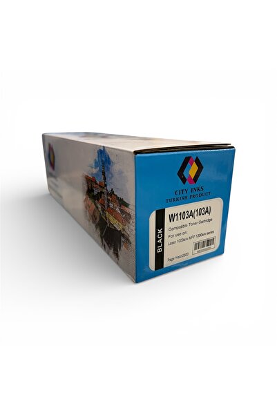 City Inks حبر تركي سيتي انك متوافق مع HP 103A أسود (Blac...