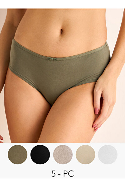 FAV Set of 5 - Bow Detail Briefs