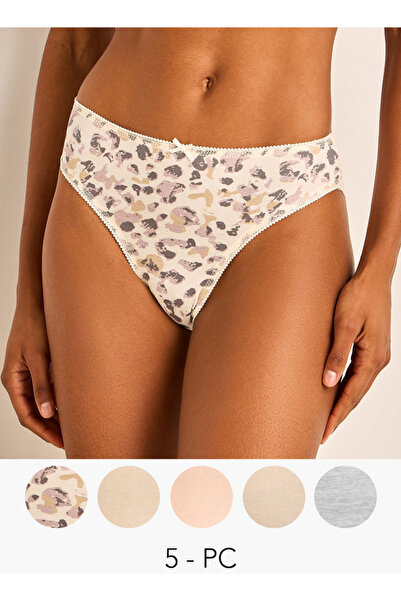 FAV Set of 5 - Bikini Briefs with Assorted Print