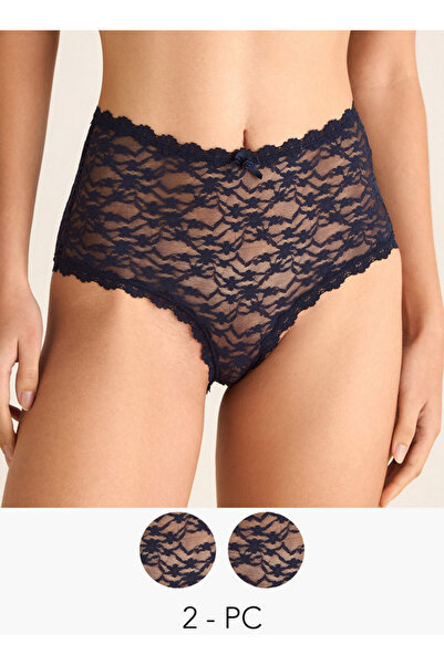 FAV Set of 2 - Floral Lace Boyshort Briefs