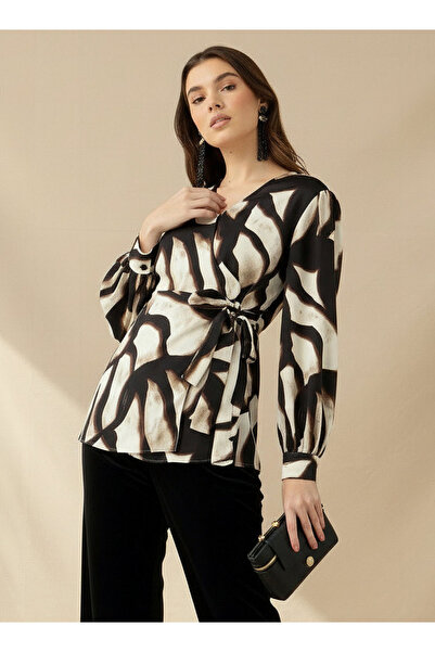 Iconic لفّ ملفوفة بطبعة