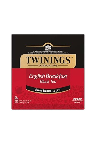 Twinings English Breakfast Black Tea 100 Bags 230g