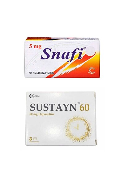 JPM SUSTAYN 60 MG AND SNAFI 5 MG COMBO PACK