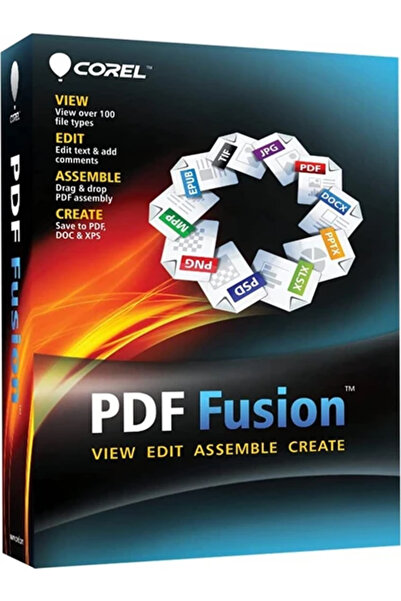 COREL PDF Fusion (Windows) - 1 PC Lifretime/Ömür Boyu Kalıcı Lisans Hemen Teslim