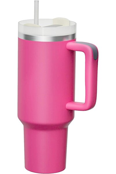 Generic Tumbler With Handle 40 oz Travel Mug Straw Covers Cup with Lid Insula...