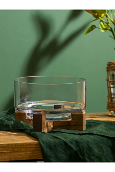 LC Waikiki Rekli̇mağazadan Lcw Home Colorless Wooden Stand Presentation Stand...