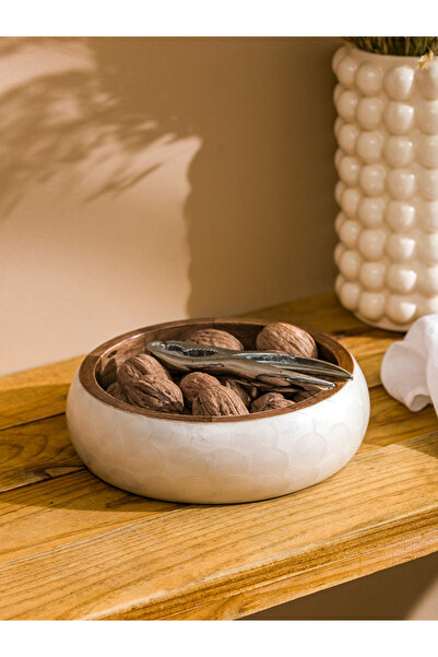 LC Waikiki Renkli̇mğazadan Lcw Home Mixed Wood Presentation Bowl 20 cm