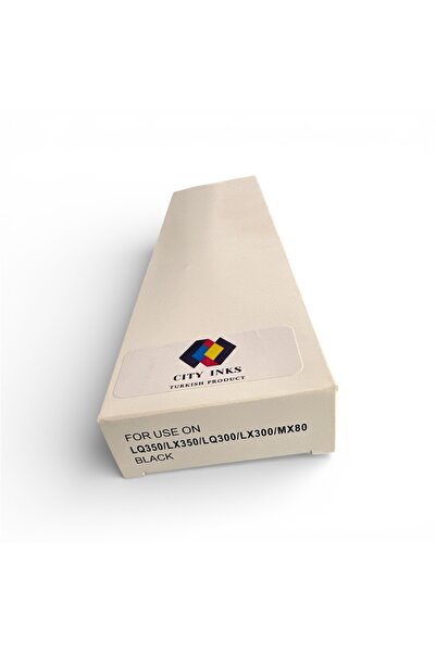 City Inks شريط حبر (Ribbon) تركي سيتي انك متوافق مع Epson LQ-350 أسود (Blac...