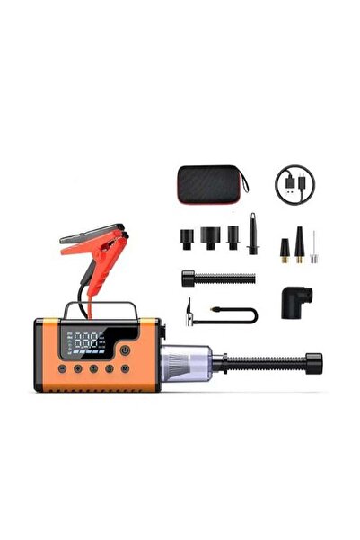 AI LIFE جهاز تشغيل سيارة بقوة 3000 أمبير يعمل بجهد 12 فولت مع ضاغط هواء بقوة ...